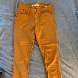 Mustard Yellow Skinny Jeans